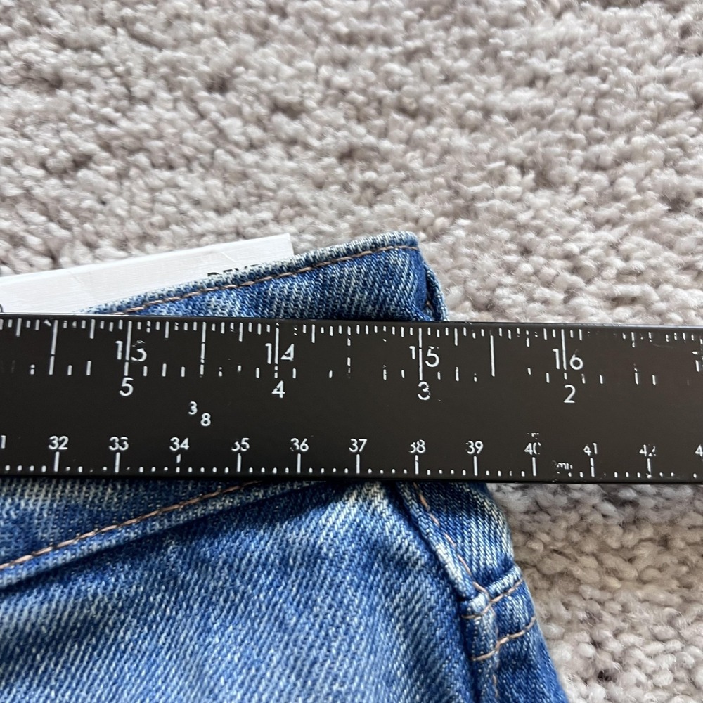 AG Adriano Goldschmied Deven High Rise Ultra Wide Leg Jeans Womens 29 Blue - Picture 10 of 15